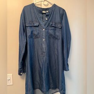 Gap Chambray Dress